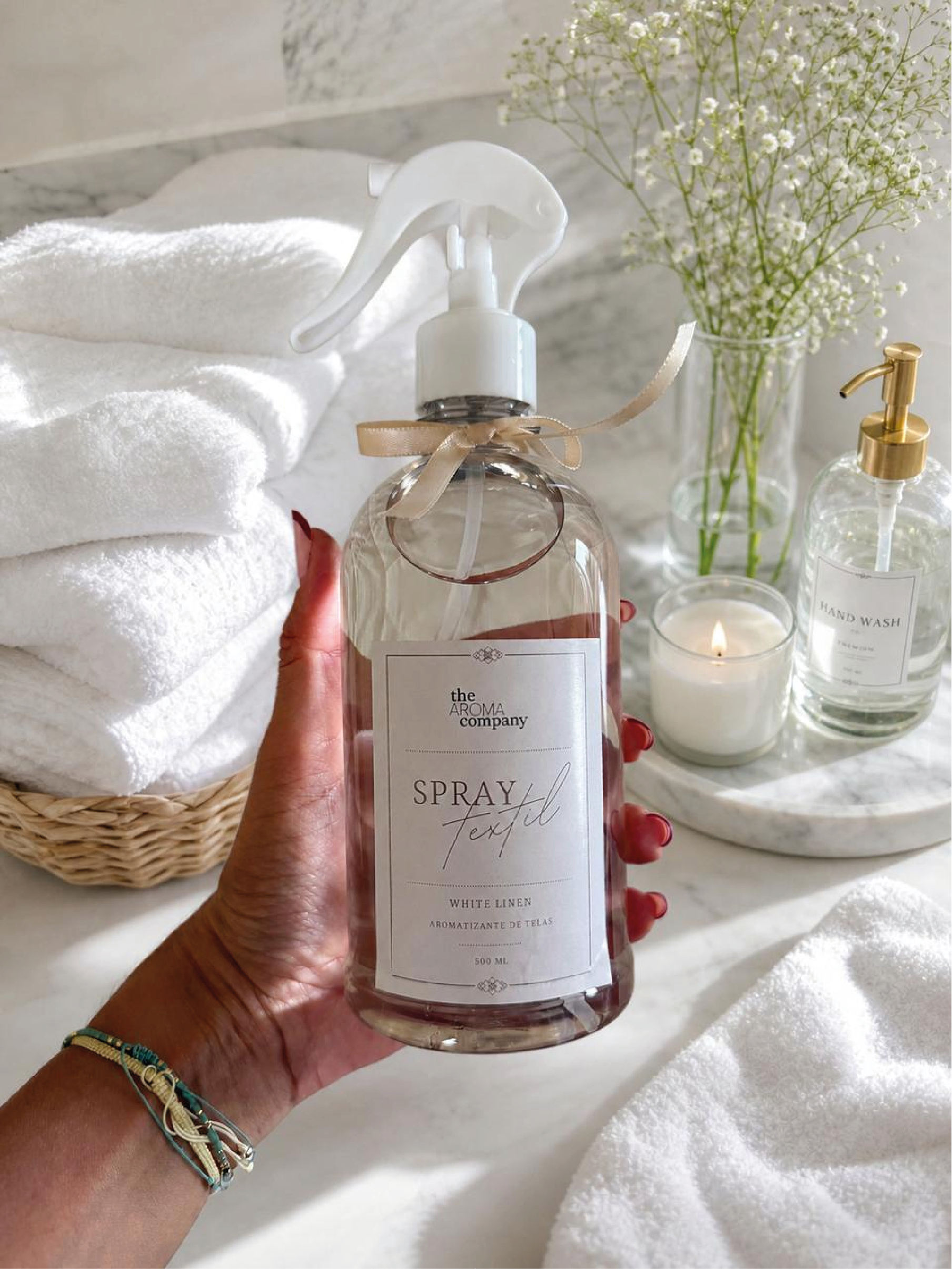 Spray textil